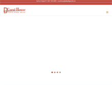 Tablet Screenshot of coralhouseinn.com
